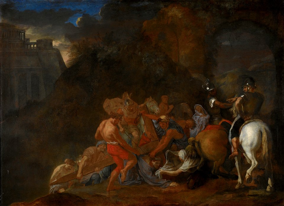 Charles Le Brun - The Road to Calvary - BF.1988.6 - Museum of Fine Arts