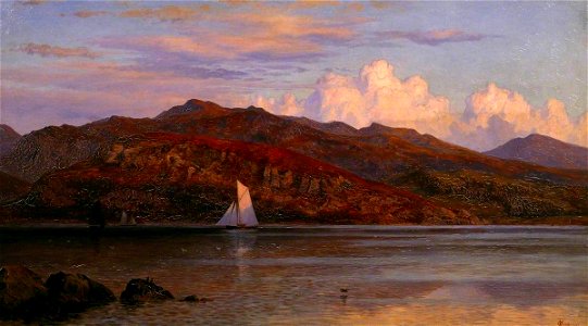 Charles Parsons Knight (1829-1897) - The Kyles of Bute - N01655 - National Gallery