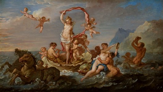 Charles Joseph Natoire - Triumph of Amphitrite - M.Ob.689 MNW - National Museum in Warsaw