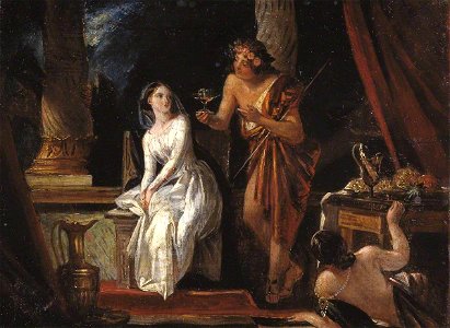 Charles Robert Leslie (1794-1859) - A Scene from Milton's 'Comus' - N01182 - National Gallery