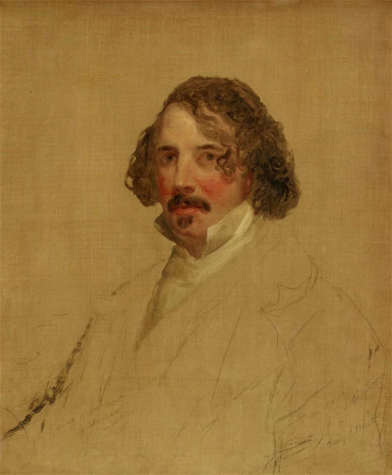 Charles Loring Elliott - Unfinished Portrait of Henry J. Brent, 1811-1850 - 44.26 - Minneapolis Institute of Arts