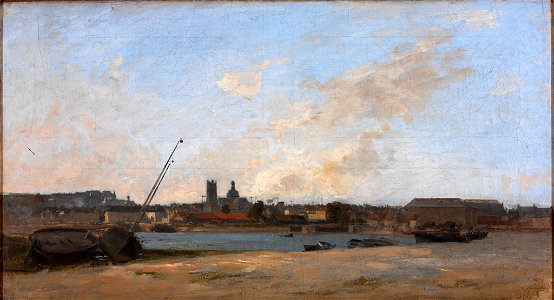 Charles Lapostolet - View of Dieppe - 29.102 - Rhode Island School of Design Museum