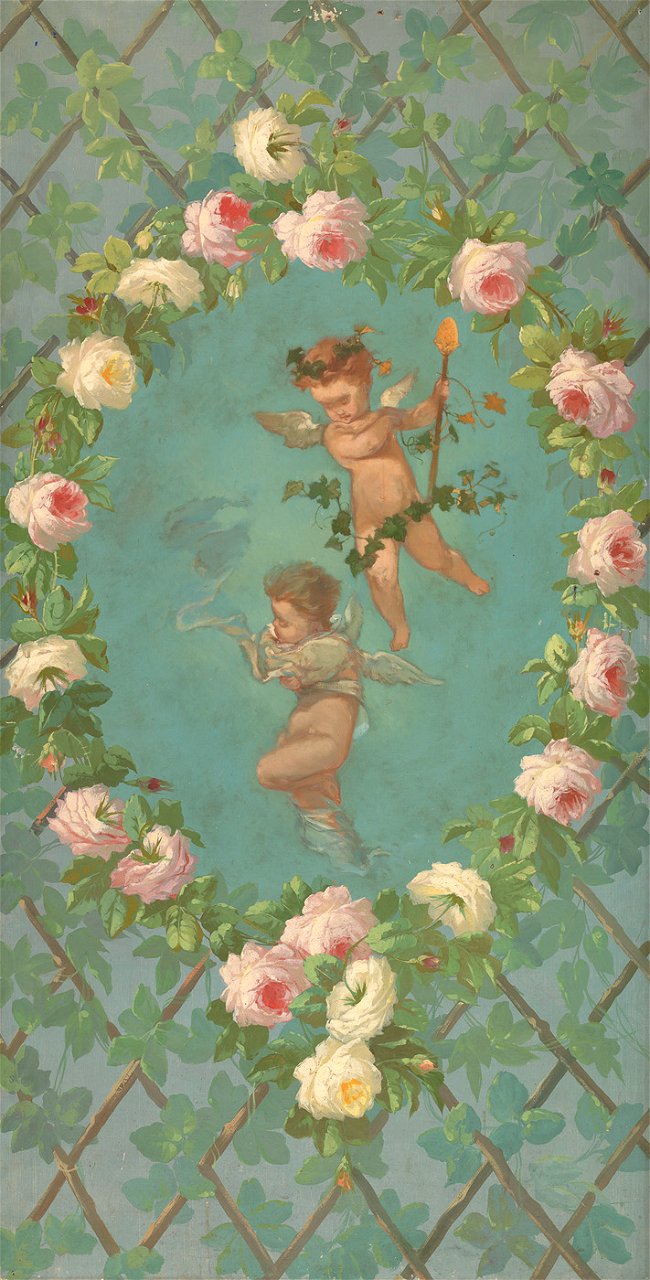 Charles Rochussen - Au dessus de la porte - SA 38110 - Amsterdam Museum