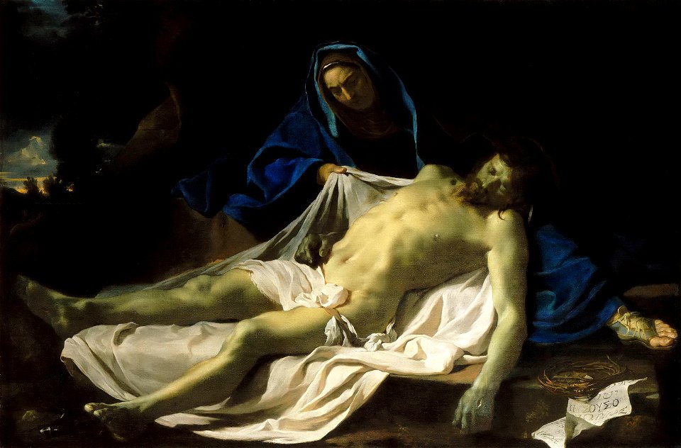 Charles Le Brun - Pietà - WGA12544