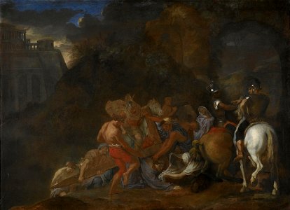 Charles Le Brun - The Road to Calvary - Google Art Project. Free illustration for personal and commercial use.