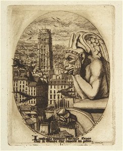 Charles Meryon, The Vampire, 1853