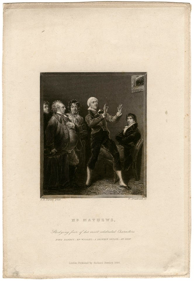 Charles Mathews by William Greatbach