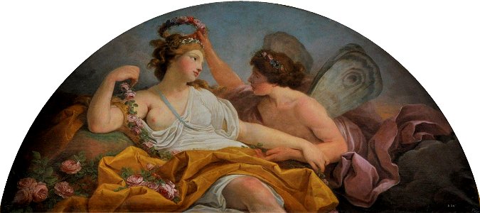 Charles Monnet - Zéphir et Flore - 1768