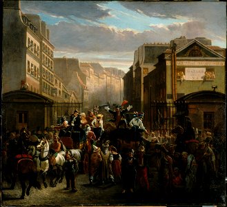 Charles Nanteuil - La descente de la Courtille - P1567 - Musée Carnavalet