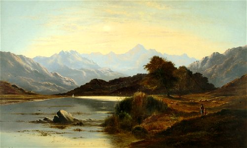 Charles Leslie - Loch Katrine, Ellen’s Isle