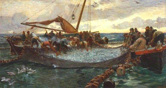 Charles Napier Hemy (1841-1917) - Pilchards - N01650 - National Gallery