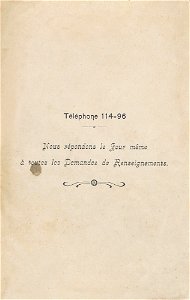 Charles Spoohr, Paris, Saison 1899-1900 (02)