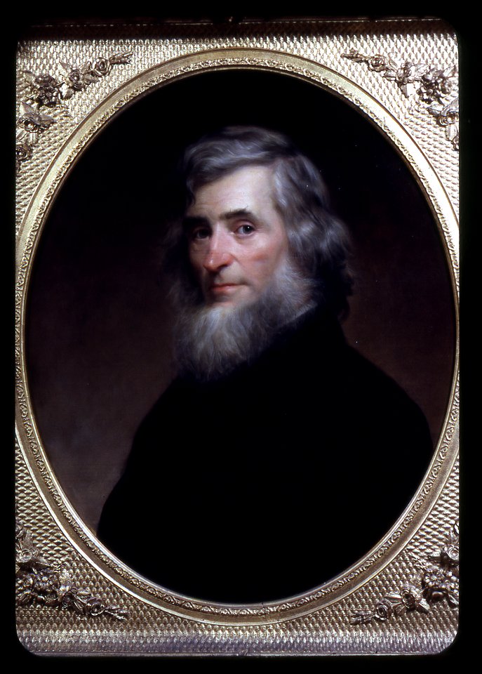 Charles Loring Elliott - Portrait of Asher B Durand - Walters 3770
