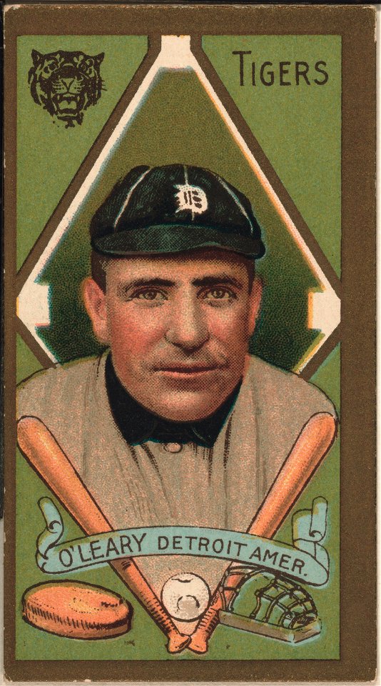Charles O'Leary, Detroit Tigers, baseball card portrait LCCN2008677867