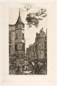 Charles Meryon, Tourelle Rue de l'Ecole de Médecine, 22