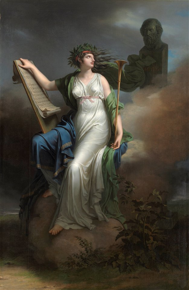 Charles Meynier - Calliope, Muse of Epic Poetry - 2003.6.4 - Cleveland Museum of Art