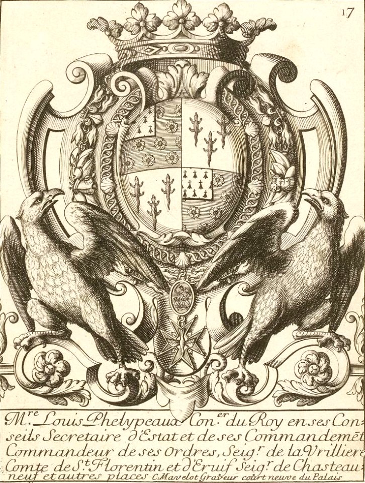 Charles Mavelot - Louis Ier Phélypeaux de La Vrillière