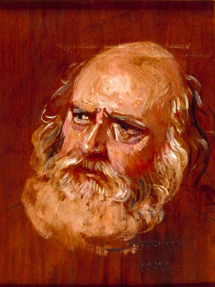 Charles Robert Leslie (1794-1859) - Head of Falstaff - A00740 - Tate