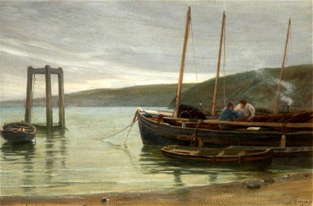 Charles Napier Hemy (1841-1917) - Coastal Scene - 1230406 - National Trust