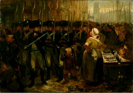Charles Rochussen - Anno 1785. De Vrijkorpsen - SA 4978 - Amsterdam Museum