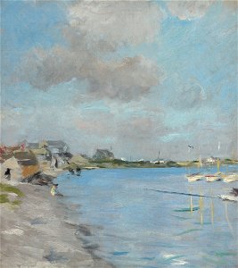 Hawthorne, Charles Webster - Sketch, Hyannisport - Google Art Project. Free illustration for personal and commercial use.