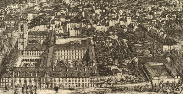 Charles Meryon, College Henri IV, 1863–64 IV