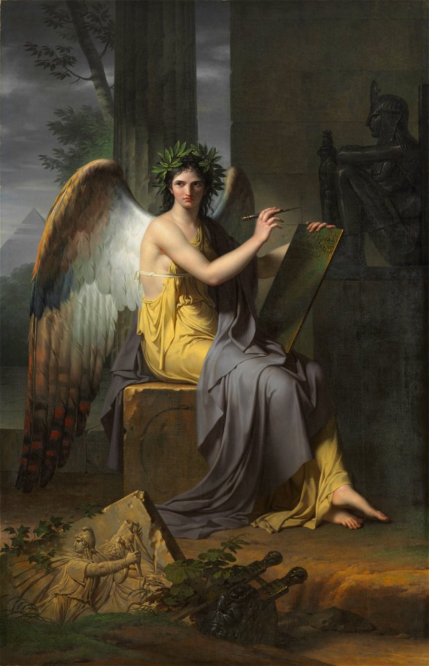 Charles Meynier - Clio, Muse of History - 2003.6.5 - Cleveland Museum of Art