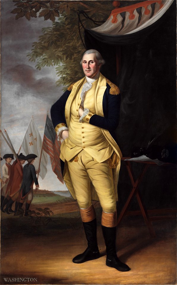 Charles Willson Peale - George Washington (1732-1799) - 1943.144 - Fogg Museum