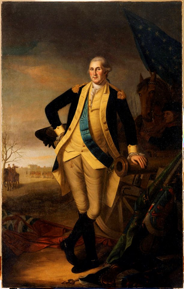 Charles Willson Peale - George Washington after the Battle of Princeton - PP218 - Princeton University Art Museum