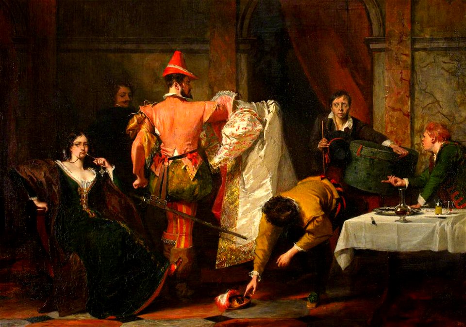 Charles Robert Leslie (1794-1859) - Catherine and Petruchio (from William Shakespeare's 'The Taming of the Shrew', Act IV, Scene i) - 485053 - National Trust
