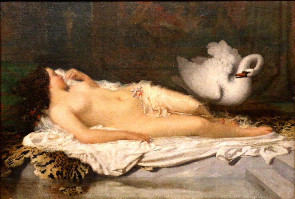 Charles Nègre - Léda et le cygne