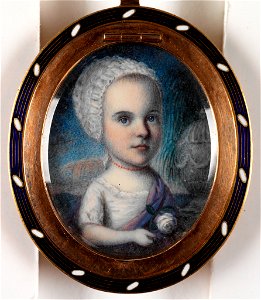 Charles Willson Peale - Portrait of Lydia Henchman Hancock - 32.021.2 - Rhode Island School of Design Museum