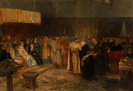 Charles Rochussen - Melis Stoke bij graaf Floris V - SA 3 - Amsterdam Museum
