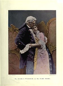 Charles Wyndham and Mary Moore in David Garrick. Barrauds, Oxford Street