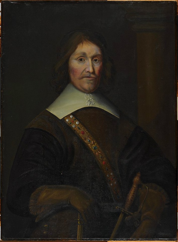 Charles Osgood - Sir Richard Saltonstall (1586-1658), after a 17th-century Dutch original attributed to Abraham de Vries (c. 1590-1650-52) - H76 - Harvard Art Museums