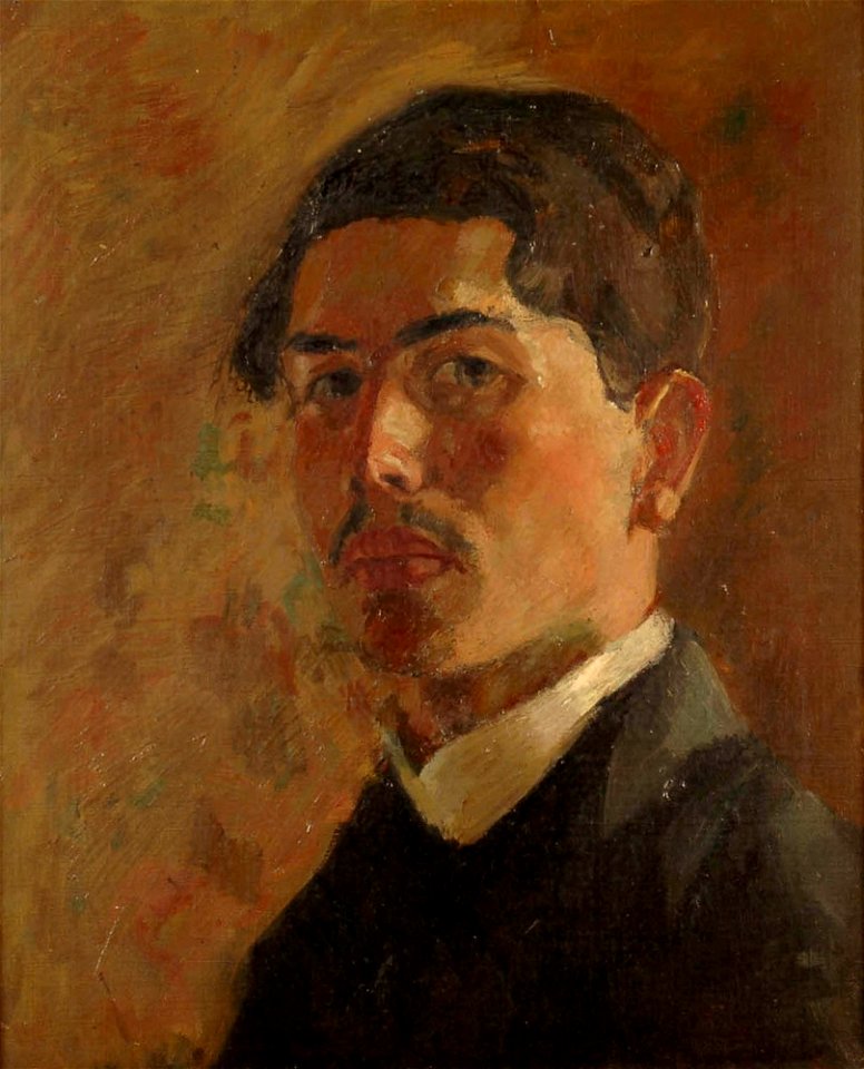 Charles Rudrauf, Autoportrait