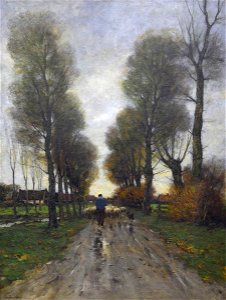 Charles Paul Gruppe - Homeward Way - 1918.571.1 - Reading Public Museum