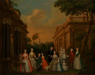 Charles Philips - The Watson-Wentworth and Finch Families - Google Art Project