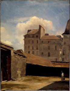 Charles-Alexis Apoil - Ancien Hôtel-Dieu, cour des cuisines - P966-1 - Musée Carnavalet