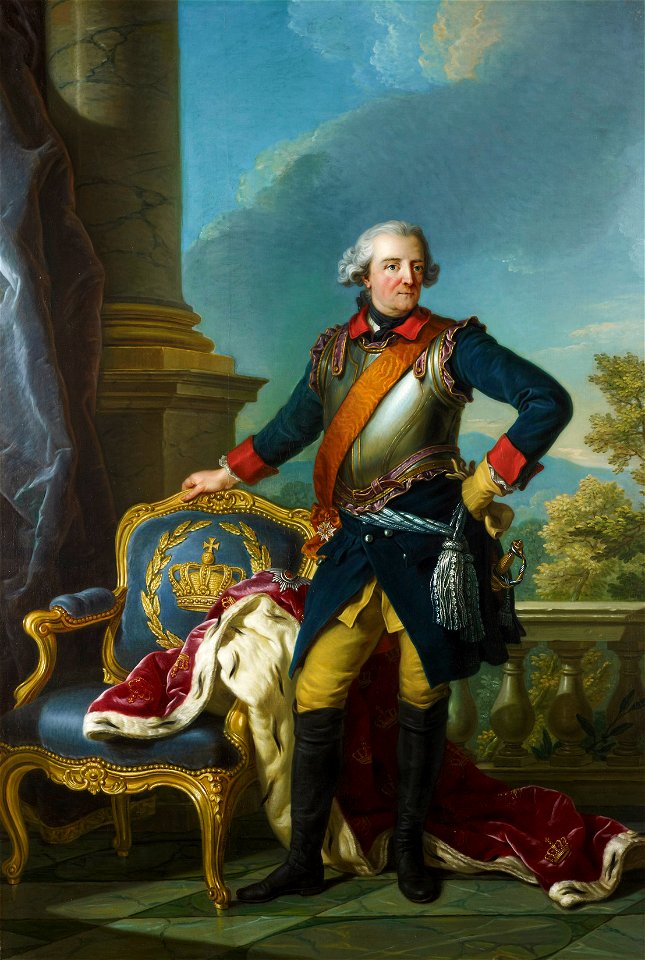 Charles-Amédée-Philippe van Loo (1719-95) - Frederick II, King of Prussia (1712-86) - RCIN 404565 - Royal Collection