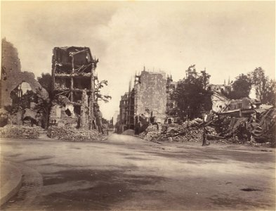Charles Soulier, Maisons de la porte d'Auteuil, 1871