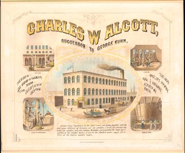 Charles W. Alcott, successor to George Kuhn, dealer in all kins of kindling wood, cor. Ave. B & E 18th St. New York - C.M. Smith. LCCN2012648935