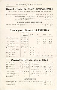 Charles Spoohr, Paris, Saison 1899-1900 (16)