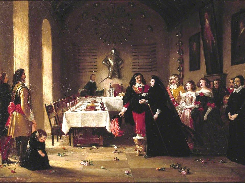 Charles Robert Leslie (1794-1859) - Sketch for 'Charles II and Lady Bellenden' - NG1799 - National Gallery