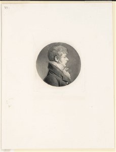 Charles Sterett, head-and-shoulders portrait, right profile LCCN2007677891