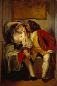 Charles Robert Leslie (1794-1859) - Uncle Toby and the Widow Wadman - N00613 - National Gallery