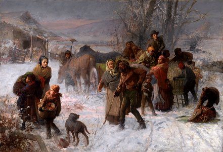Charles T. Webber - The Underground Railroad - Google Art Project