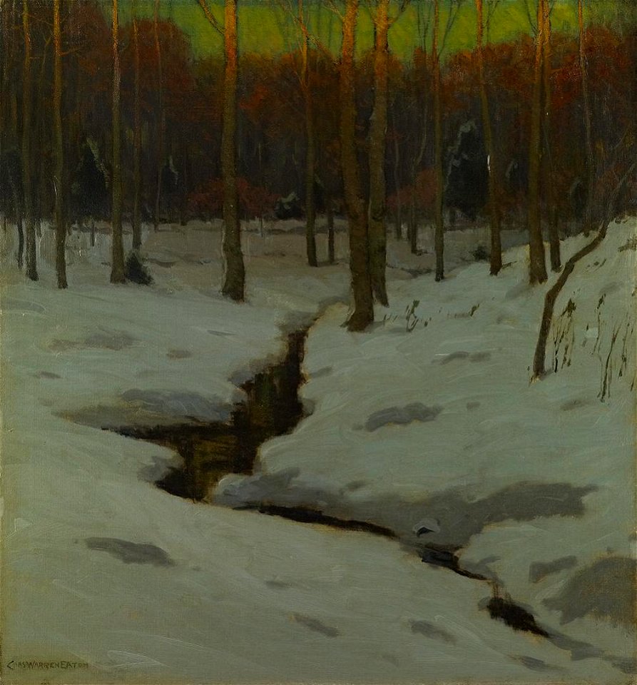 Charles Warren Eaton - Winter Woods - promised gift 22 winter-woods - Crystal Bridges Museum of American Art