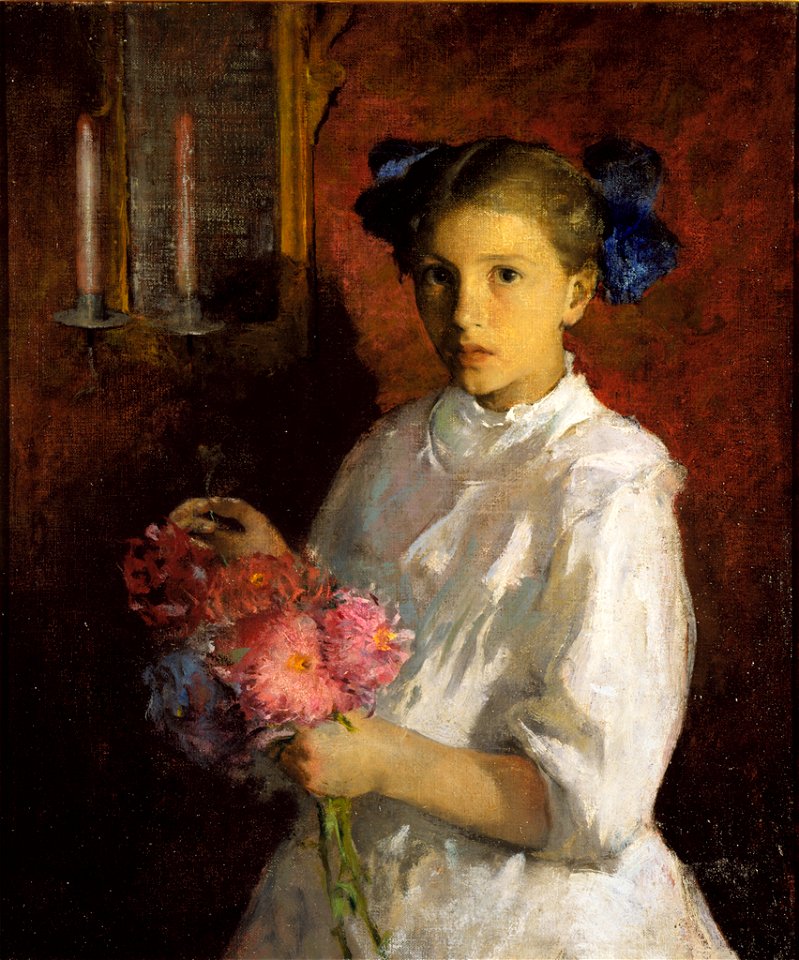 Charles Webster Hawthorne - Girl in White - 13.933 - Rhode Island School of Design Museum