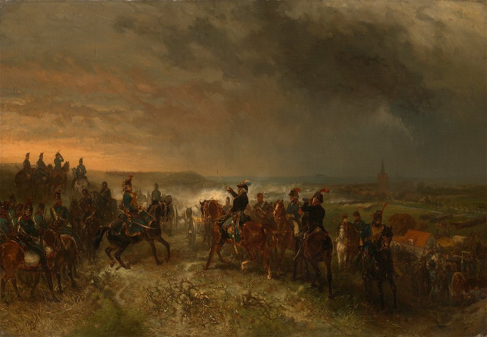 Charles Rochussen - Slag bij Castricum - SA 4 - Amsterdam Museum